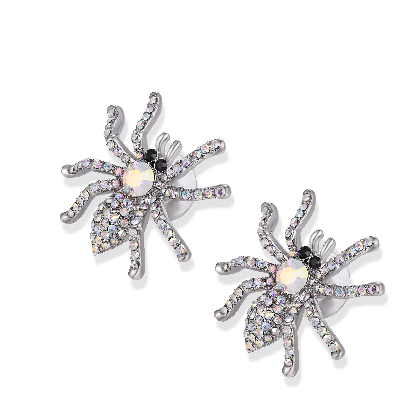 Sparkling Spider Earrings