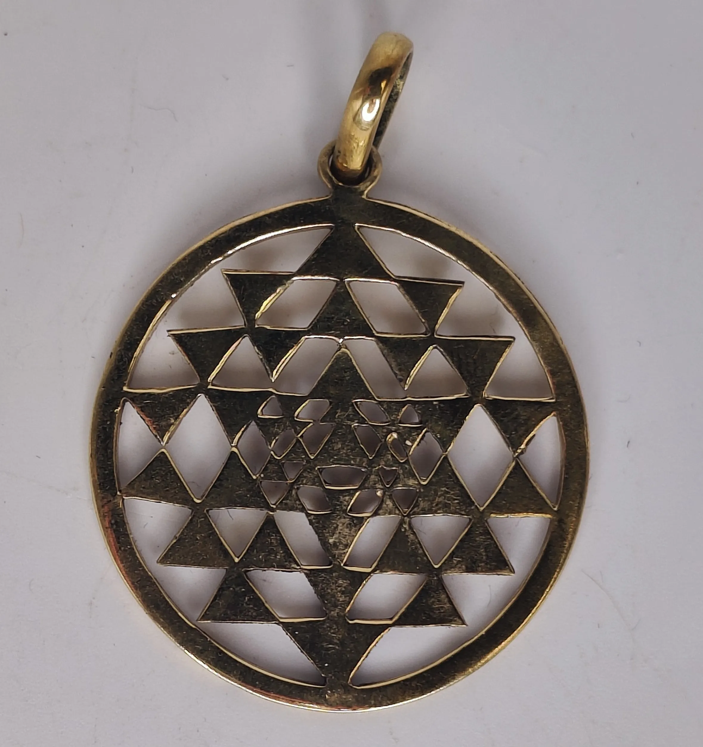 Sri Yantra Kala Pendant