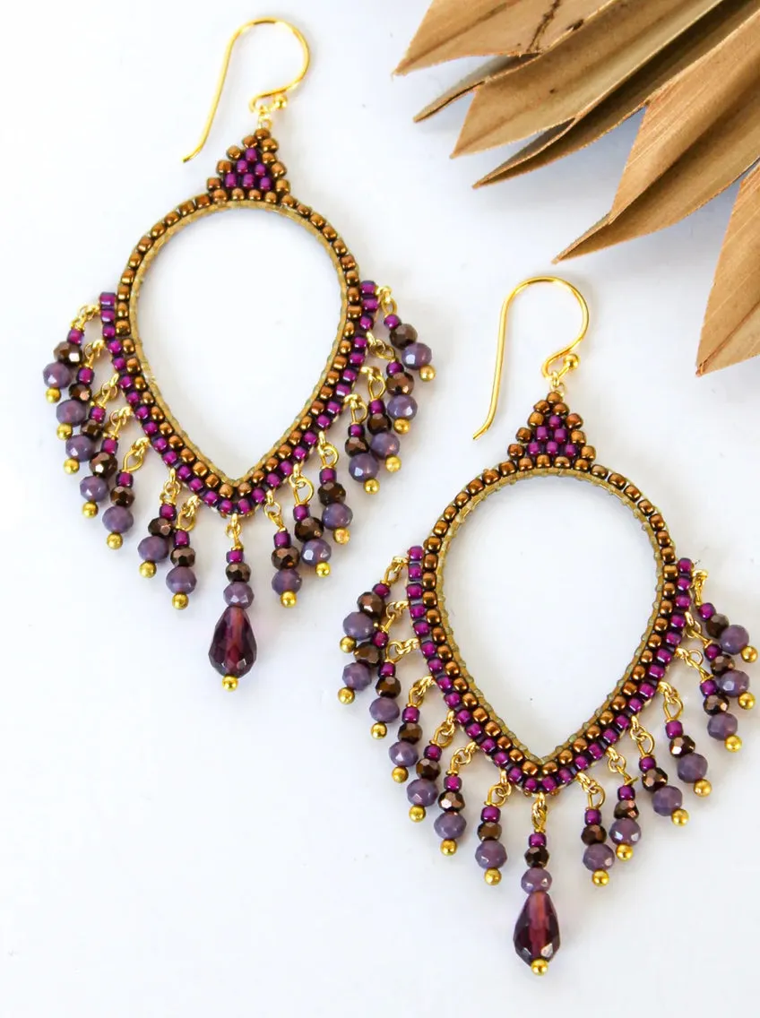 Teardrop Earrings by Bali Queen