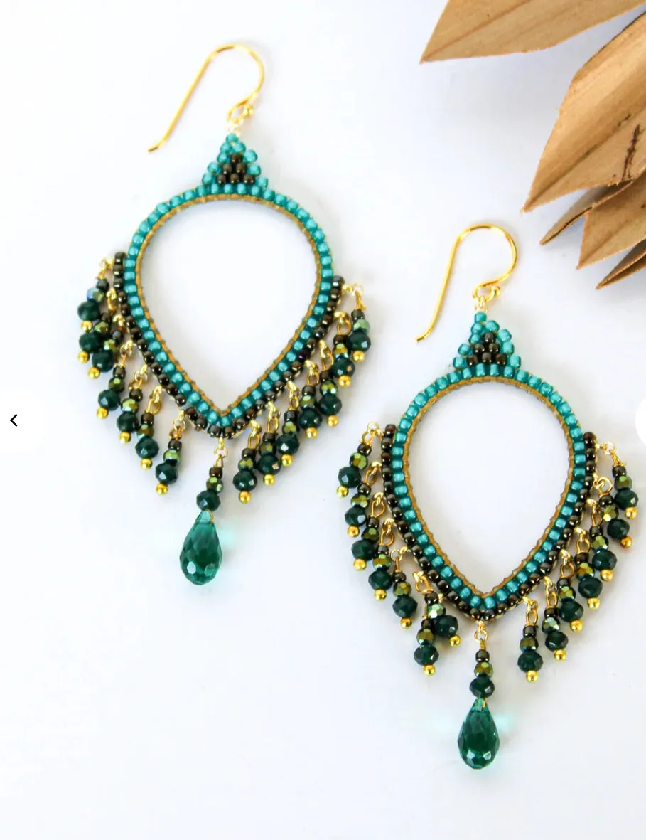 Teardrop Earrings by Bali Queen