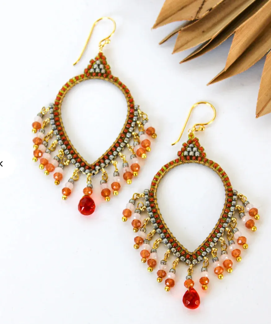 Teardrop Earrings by Bali Queen