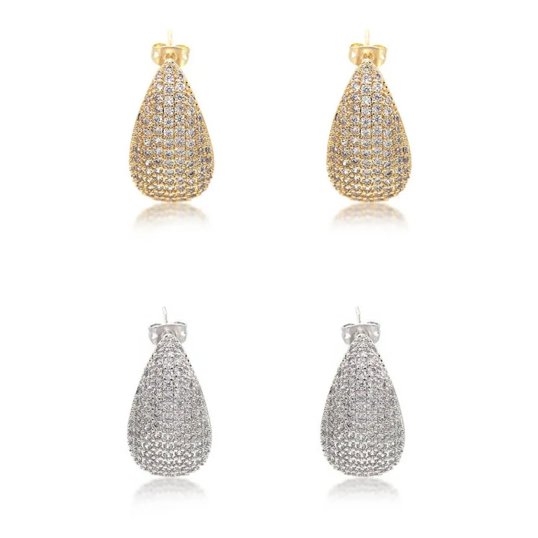 Teardrop Water Drop Statement Earring