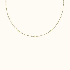 Triple CZ Necklace