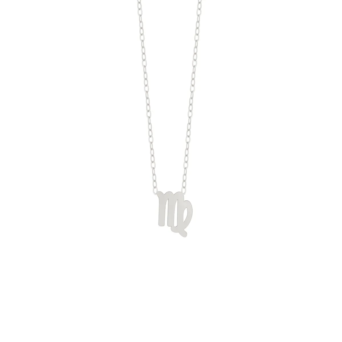 Virgo Zodiac Sign Necklace