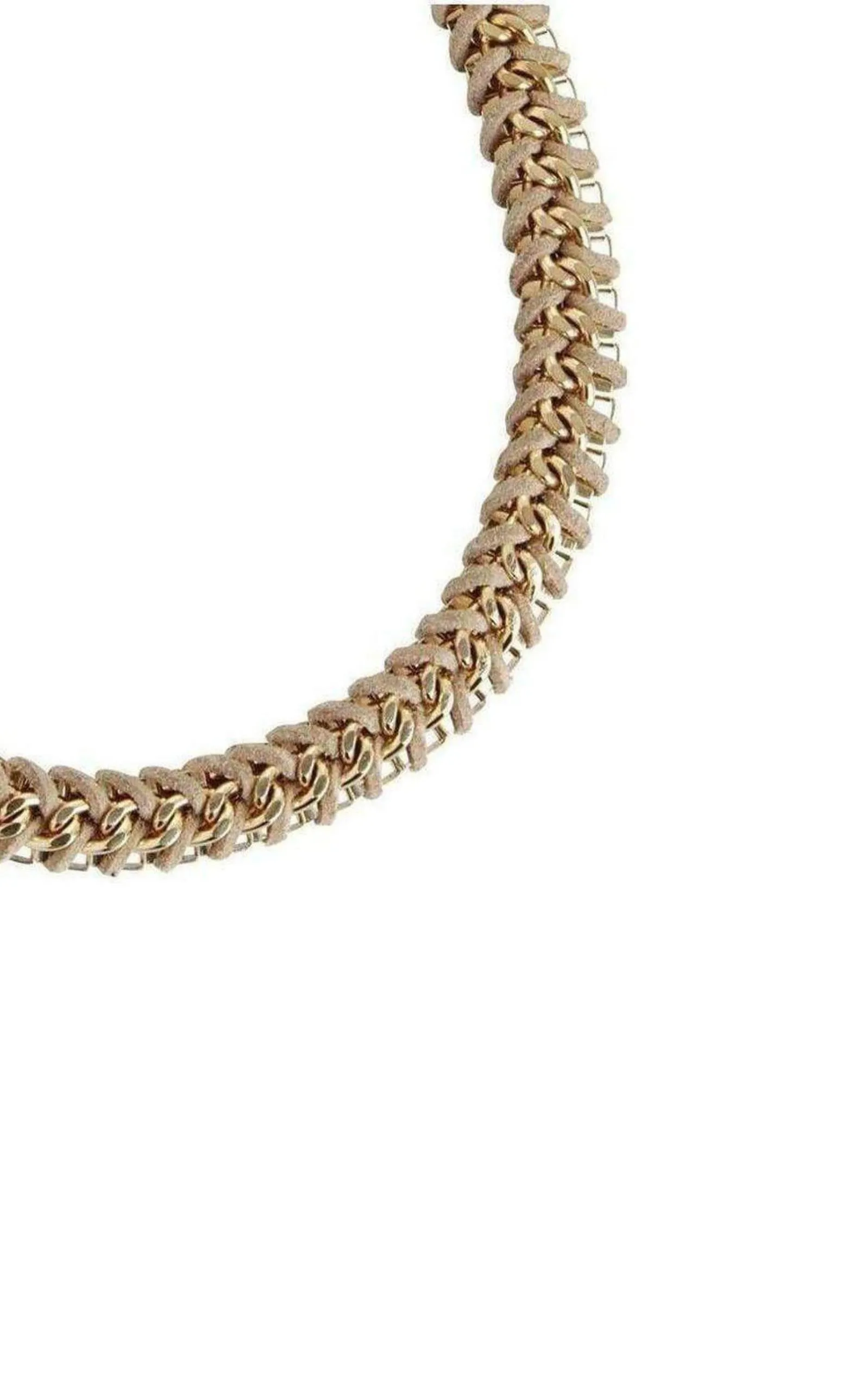 Woven Box Chain Necklace